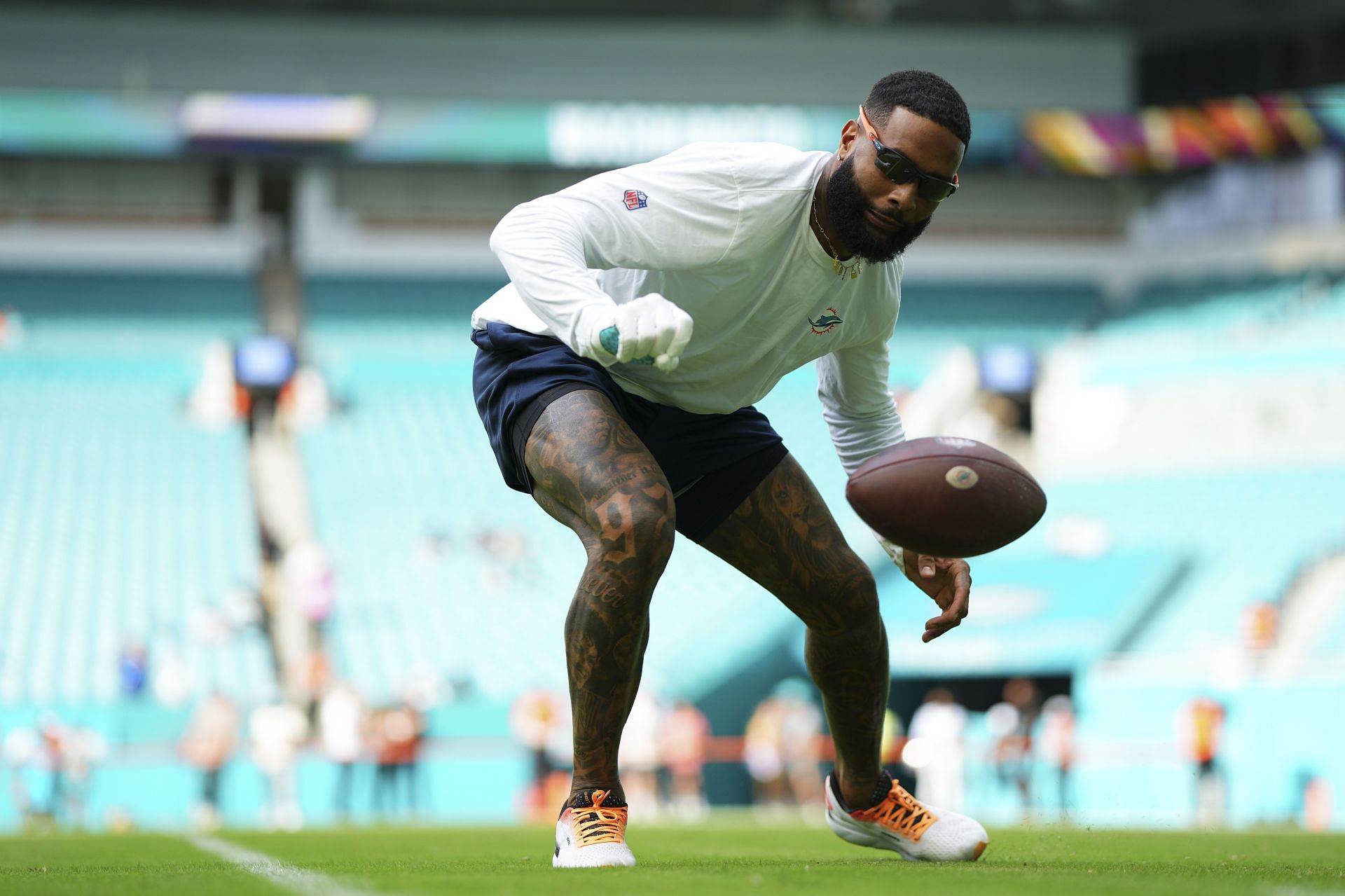 Odell Beckham Jr. during Washington Commanders v Miami Dolphins - Source: Getty